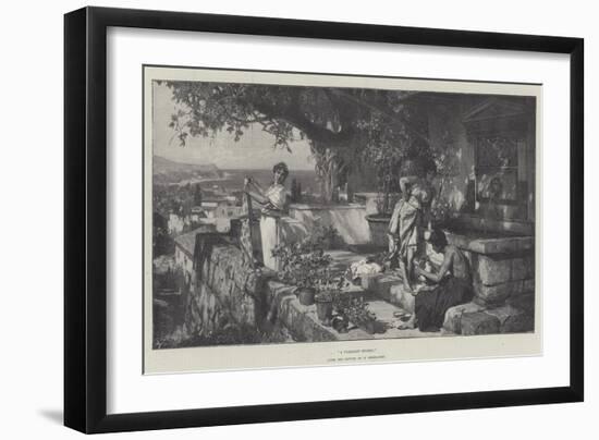 A Pleasant Studio-Hendrik Siemiradzki-Framed Giclee Print