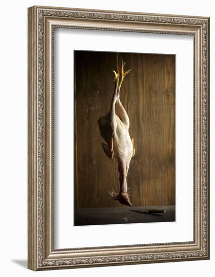 A Plucked Capon, Hung Up-Ulrike Schmid-Framed Photographic Print