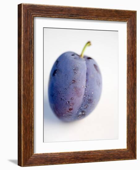 A Plum with Drops of Water-null-Framed Photographic Print