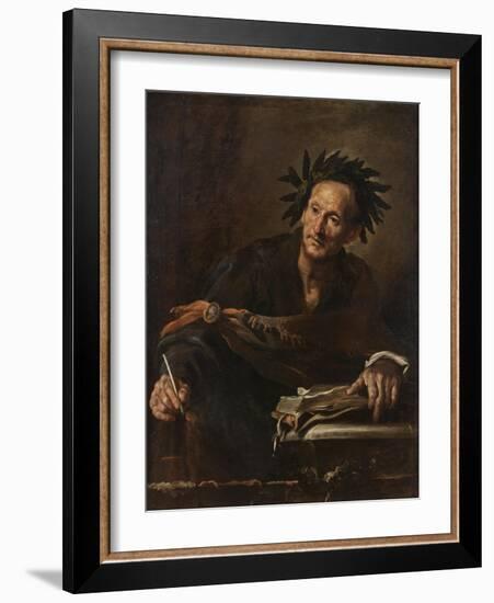 A Poet from Antiquity, c.1620-1-Domenico Fetti or Feti-Framed Giclee Print