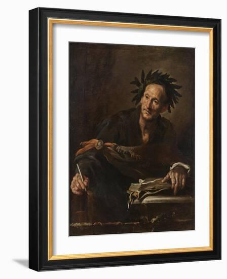 A Poet from Antiquity, c.1620-1-Domenico Fetti or Feti-Framed Giclee Print