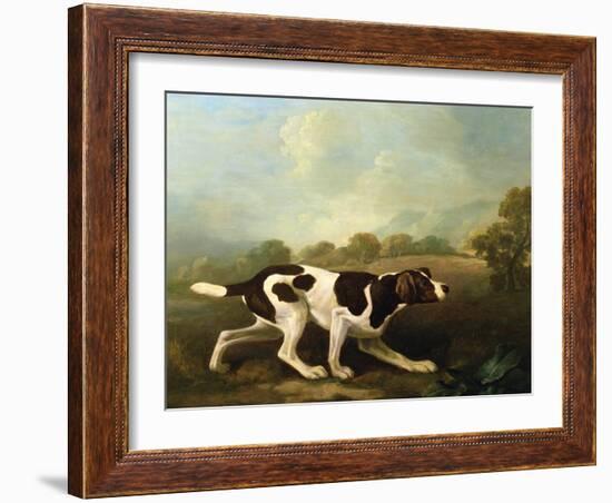 A Pointer-George Stubbs-Framed Giclee Print