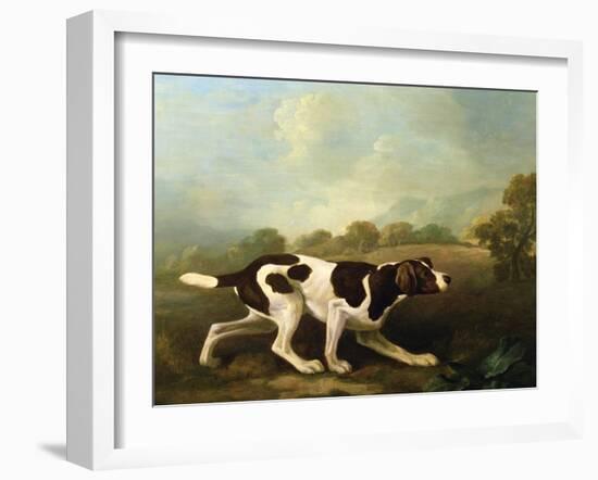 A Pointer-George Stubbs-Framed Giclee Print