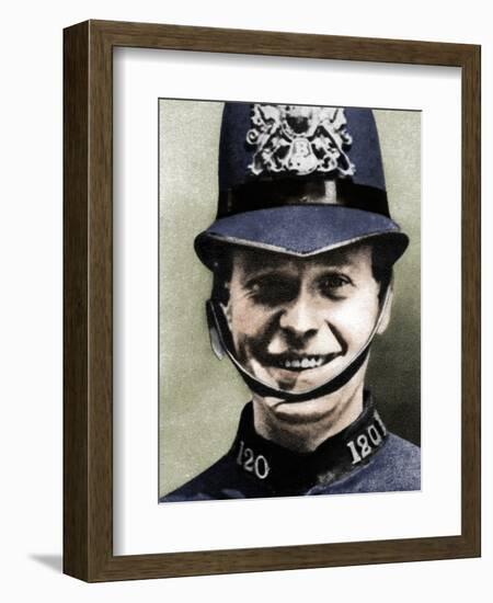 A policeman, London, 1926-1927-Unknown-Framed Photographic Print