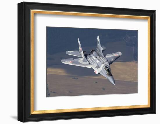 A Polish Air Force Mig-29 Aircraft-Stocktrek Images-Framed Photographic Print