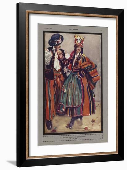 A Polish Bride and Bridegroom-Isobel Lilian Gloag-Framed Giclee Print