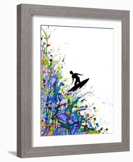 A Pollock's Point Break-Marc Allante-Framed Giclee Print