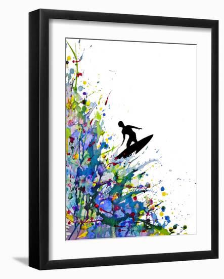 A Pollock's Point Break-Marc Allante-Framed Giclee Print