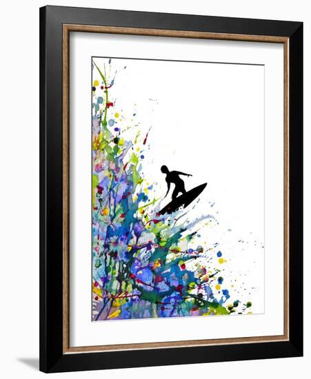 A Pollock's Point Break-Marc Allante-Framed Giclee Print