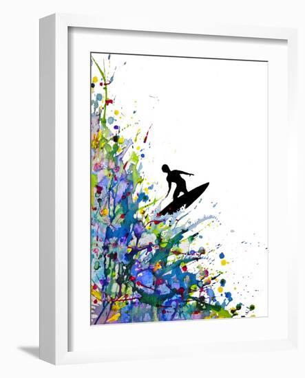 A Pollock's Point Break-Marc Allante-Framed Giclee Print