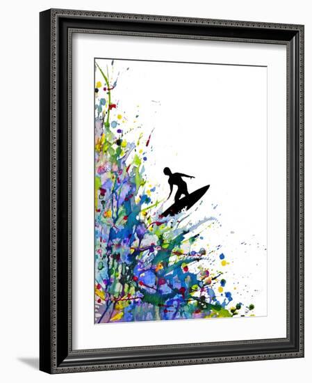 A Pollock's Point Break-Marc Allante-Framed Giclee Print