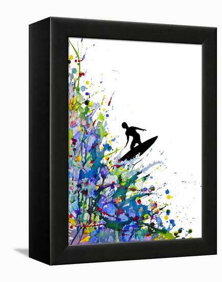 A Pollock's Point Break-Marc Allante-Framed Premier Image Canvas