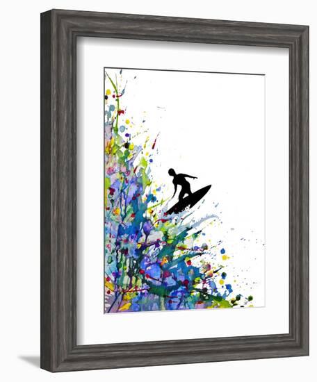 A Pollock's Point Break-Marc Allante-Framed Giclee Print