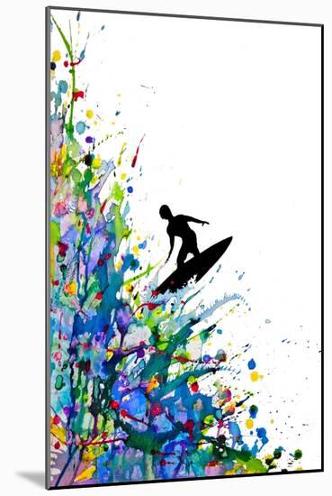 A Pollock's Point Break-Marc Allante-Mounted Art Print