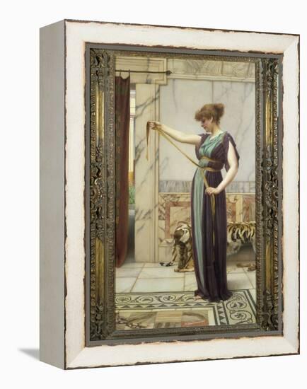 A Pompeian Lady, 1891-John William Godward-Framed Premier Image Canvas