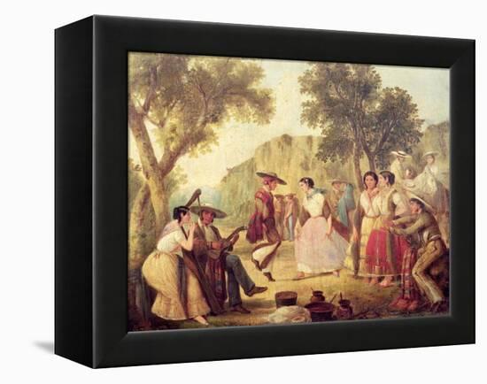 A Popular Dance-null-Framed Premier Image Canvas