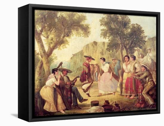 A Popular Dance-null-Framed Premier Image Canvas