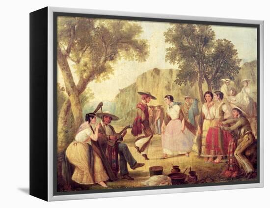 A Popular Dance-null-Framed Premier Image Canvas