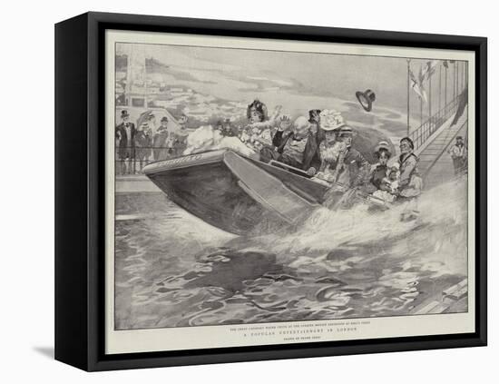 A Popular Entertainment in London-Frank Craig-Framed Premier Image Canvas