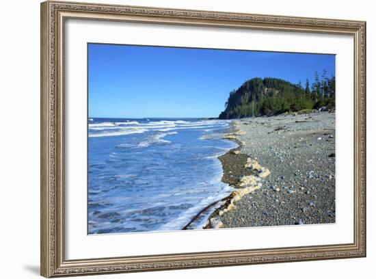 A Popular Spot for Surfing and Kayaking, Haida Gwaii Islands, North Beach, Naikoon Provincial Park-Richard Wright-Framed Photographic Print