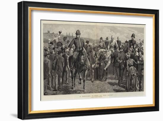 A Popular Winner at the Derby-John Charlton-Framed Giclee Print