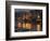 A Portion of Philadelphia's Boathouse Row is Shown at Dusk Thursday-null-Framed Photographic Print