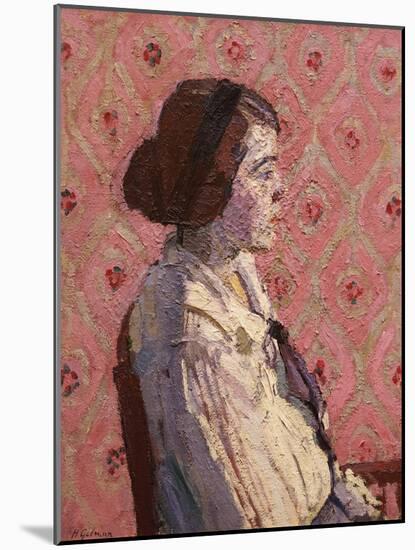 A Portrait in Profile: Mary L-Harold Gilman-Mounted Giclee Print