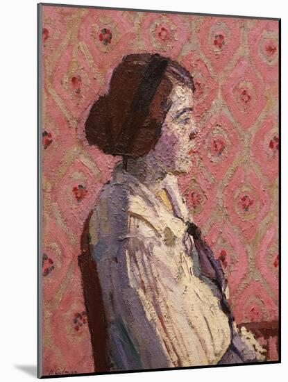 A Portrait in Profile: Mary L-Harold Gilman-Mounted Giclee Print
