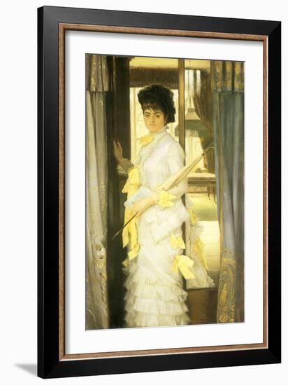 A Portrait, Miss Lloyd, 1876-James Tissot-Framed Giclee Print