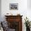 A Portrait of a Large Llama in Sajama National Park, Bolivia-Alex Saberi-Framed Photographic Print displayed on a wall