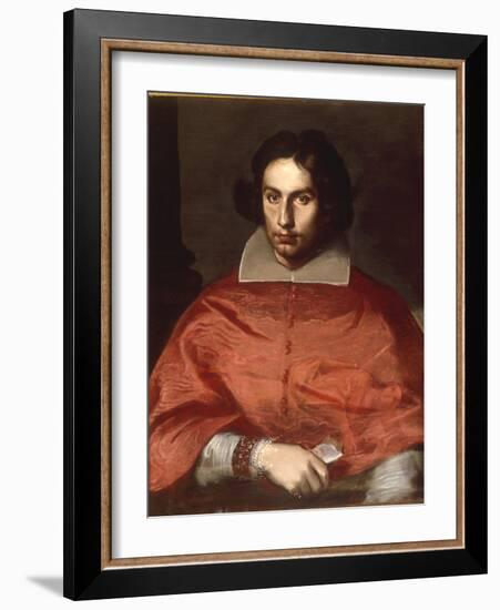 A Portrait of Cardinal Antonio Barberini-Simone Cantarini-Framed Giclee Print