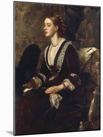 A Portrait of Mrs Archibald Milman, 1877-Edward John Poynter-Mounted Giclee Print