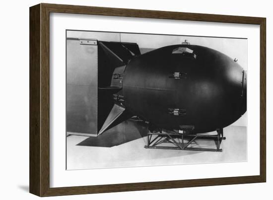 A Post-War Model of 'Fat Boy'-null-Framed Photo