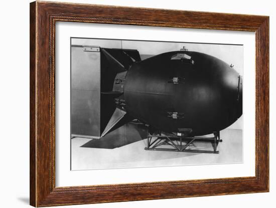 A Post-War Model of 'Fat Boy'-null-Framed Photo