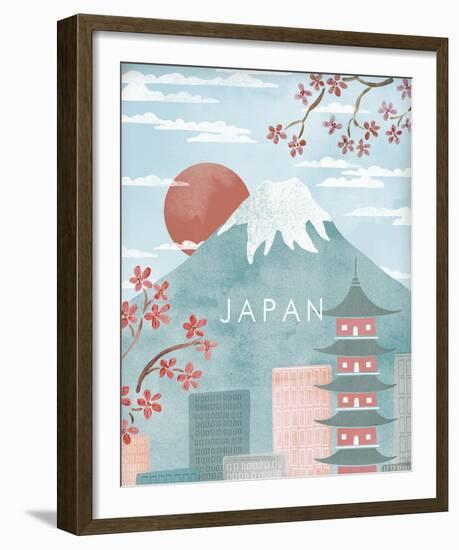 A Postcard From Japan-Clara Wells-Framed Giclee Print