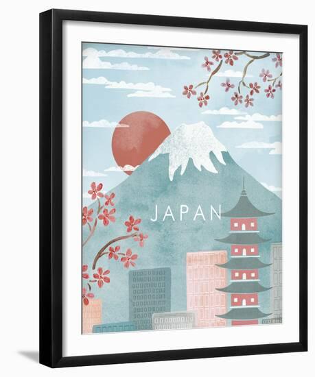 A Postcard From Japan-Clara Wells-Framed Giclee Print