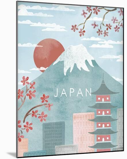 A Postcard From Japan-Clara Wells-Mounted Giclee Print