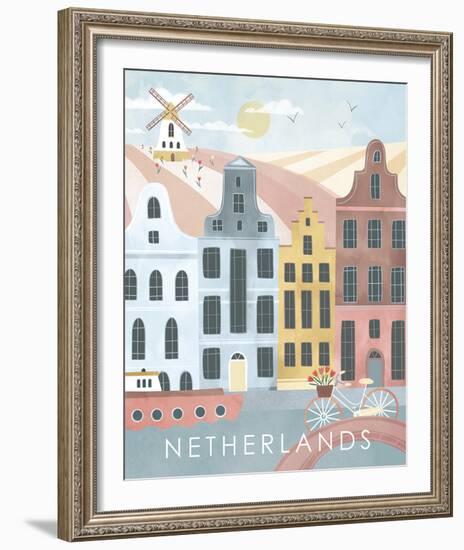 A Postcard From The Netherlands-Clara Wells-Framed Giclee Print