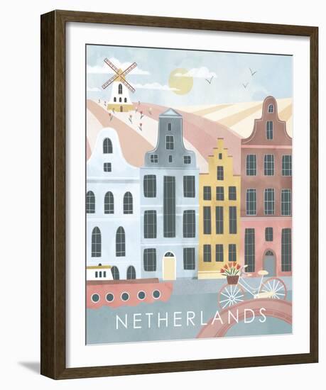 A Postcard From The Netherlands-Clara Wells-Framed Giclee Print