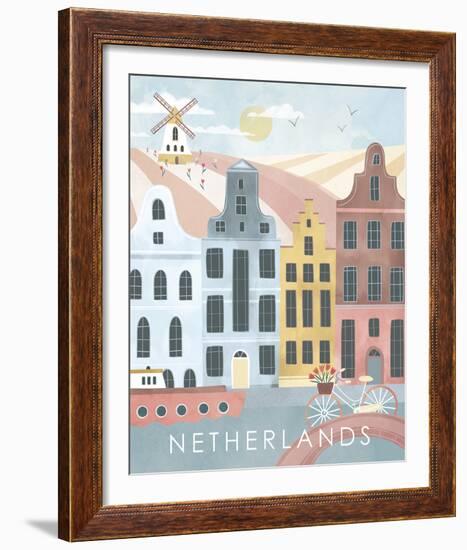 A Postcard From The Netherlands-Clara Wells-Framed Giclee Print