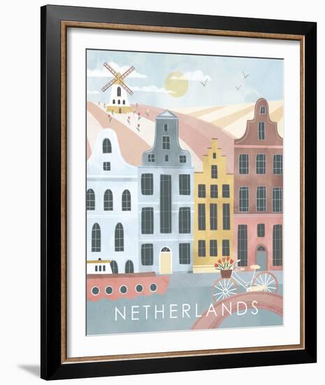 A Postcard From The Netherlands-Clara Wells-Framed Giclee Print