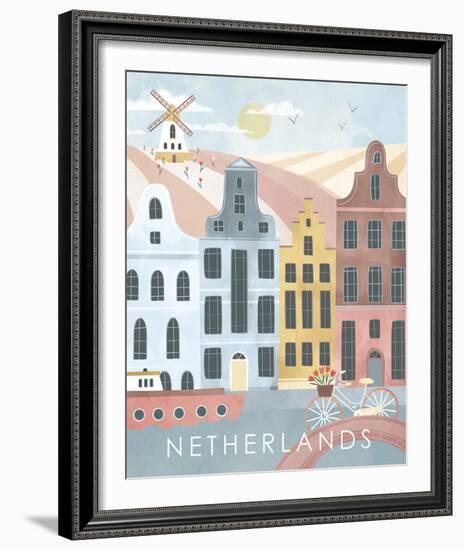 A Postcard From The Netherlands-Clara Wells-Framed Giclee Print