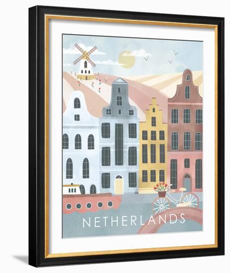 A Postcard From The Netherlands-Clara Wells-Framed Giclee Print