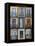 A poster featuring nine different doors of interest shot through Portugal.-Mallorie Ostrowitz-Framed Premier Image Canvas