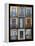 A poster featuring nine different doors of interest shot through Portugal.-Mallorie Ostrowitz-Framed Premier Image Canvas