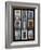 A poster featuring nine different doors of interest shot through Portugal.-Mallorie Ostrowitz-Framed Photographic Print