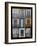 A poster featuring nine different doors of interest shot through Portugal.-Mallorie Ostrowitz-Framed Photographic Print