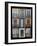 A poster featuring nine different doors of interest shot through Portugal.-Mallorie Ostrowitz-Framed Photographic Print