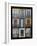 A poster featuring nine different doors of interest shot through Portugal.-Mallorie Ostrowitz-Framed Photographic Print