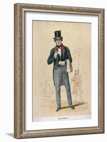 A Postman, 1855-Day & Son-Framed Giclee Print